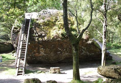 The Bowder Stone in Cumbria